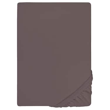 Castell Drap-housse castor brun 90 x 190 - 100 x 200 cm pack double