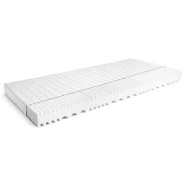 Matelas en mousse froide K16 90 x 200 cm, hauteur 16 cm, degré de fermeté H2/H3 + CloudComfort Basic set de lit en microfibre 135 x 200 cm + 80 x 80 cm