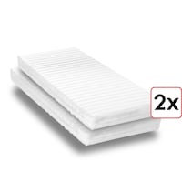 Külmavahtmadrats K16 80 x 200 cm, kõrgus 16 cm, kõvadusaste H2/H3 Twin