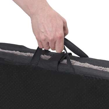 Petzzz tapis ergonomique pour animaux domestiques Diva XL 120 x 80x 5 cm, pliable, antidérapant