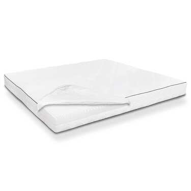 Retour en ligne : matelas 7 zones Sleezzz Superior 160 x 200 cm, hauteur 21 cm, niveau de fermeté H3/H4