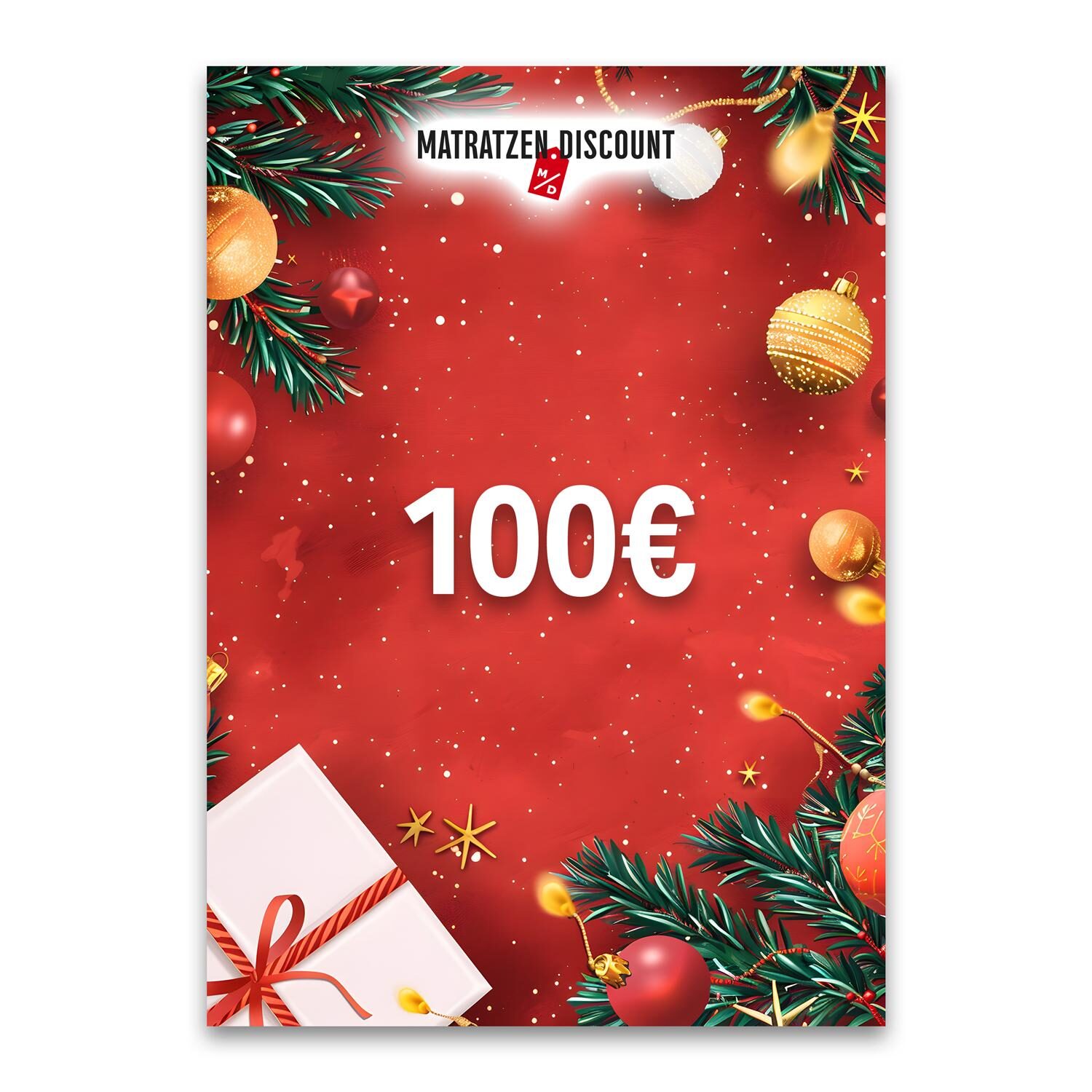 Chèque-cadeau Noël 2 - 100 €
