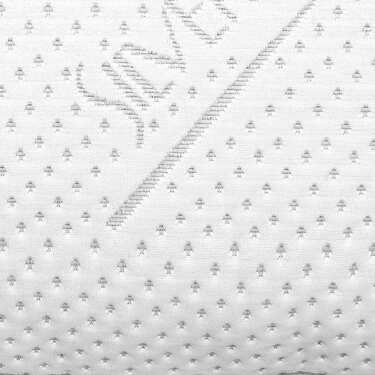 Surmatelas en mousse froide Supportho Premium Topper 140 x 200 cm H3, hauteur 9 cm, degré de fermeté H3 avec housse antibactérienne + oreiller Supportho effet gel 40 x 80 cm