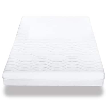 Matelas en mousse froide CloudComfort Premium 90 x 200 cm, hauteur 15 cm, degré de fermeté H2/H3 + oreiller CloudComfort viscoélastique confort 40 x 80 cm