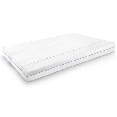 Matelas ergonomique 160x200 cm 7 zones Supportho Premium hauteur 18 cm, degré de fermeté H2/H3 + 2 x CloudComfort Basic set de lit microfibre 135 x 200 cm + 80 x 80 cm