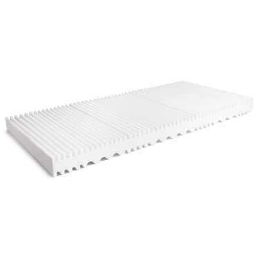 Matelas en mousse froide K16 90 x 200 cm, hauteur 16 cm, degré de fermeté H2/H3 + CloudComfort Basic set de lit en microfibre 135 x 200 cm + 80 x 80 cm