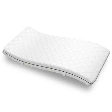 Matelas à ressorts ensachés 7 zones Sleezzz Smart 90 x 200 cm, hauteur 21 cm, degré de fermeté H2/H3 + surmatelas / surmatelas 90 x 200 cm