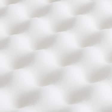 Topper en mousse froide Supportho Premium Topper 120 x 200 cm H3, hauteur 9 cm, degré de fermeté H3 avec housse antibactérienne CloudComfort Basic Oreiller en flocons de gel 40 x 80 cm