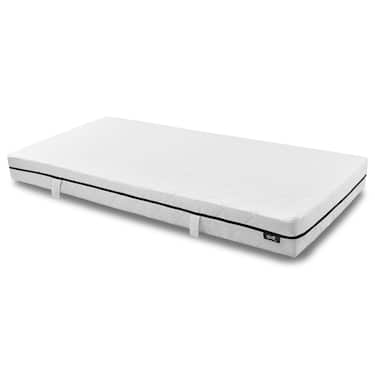 Matelas à ressorts ensachés Sleezzz Superior 90 x 200 cm, hauteur 18 cm, degré de fermeté H3 + CloudComfort Basic set de lit en microfibre 135 x 200 cm + 80 x 80 cm