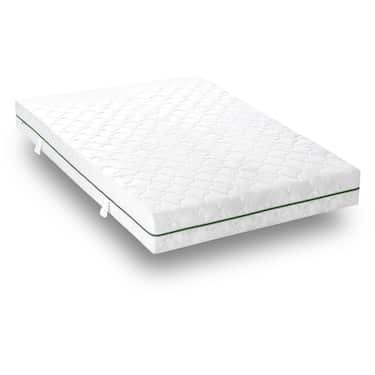 Online returnering 7-zoners pocketfjederkernemadras Sleezzz Smart 140 x 190 cm, højde 21 cm, fasthedsniveau H2/H3
