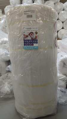 Online-retur CloudComfort Premium kallskumsmadrass 120 x 200 cm, höjd 15 cm, fasthetsgrad H2/H3