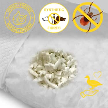 2 x oreillers viscoélastiques Dream 40 x 80 cm 2 x oreillers viscoélastiques Dream 40 x 80 cm