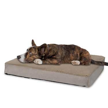 120 x 80 x 11 cm Tapis pour chiens en flocons de gel taille XL avec couverture amovible