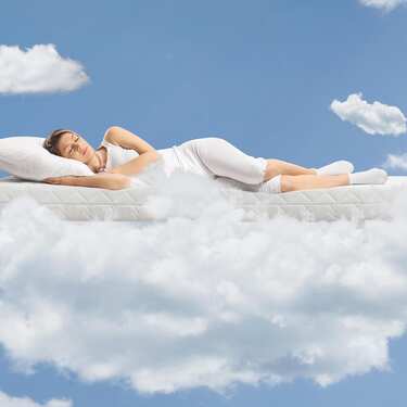 Matelas à ressorts ensachés 7 zones Sleezzz Smart 90 x 200 cm, hauteur 21 cm, degré de fermeté H2/H3 + surmatelas / surmatelas 90 x 200 cm