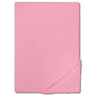 Setex REFIBRA Drap-housse en cotton fin rose 200 x 200 cm