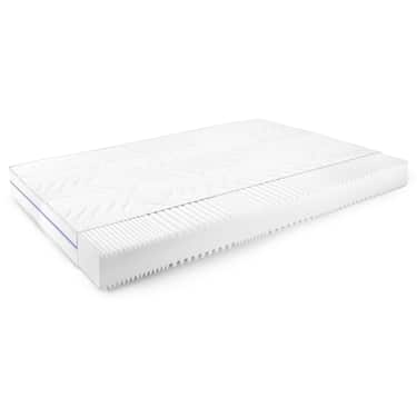 Matelas ergonomique 180x200 cm 7 zones Supportho Premium, hauteur 18 cm, degré de fermeté H2/H3 + 2 x CloudComfort Basic set de lit microfibre 135 x 200 cm + 80 x 80 cm