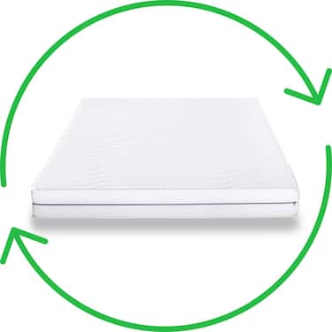 Matelas ergonomique 180x200 cm 7 zones Supportho Premium, hauteur 18 cm, degré de fermeté H2/H3 + 2 x CloudComfort Basic set de lit microfibre 135 x 200 cm + 80 x 80 cm