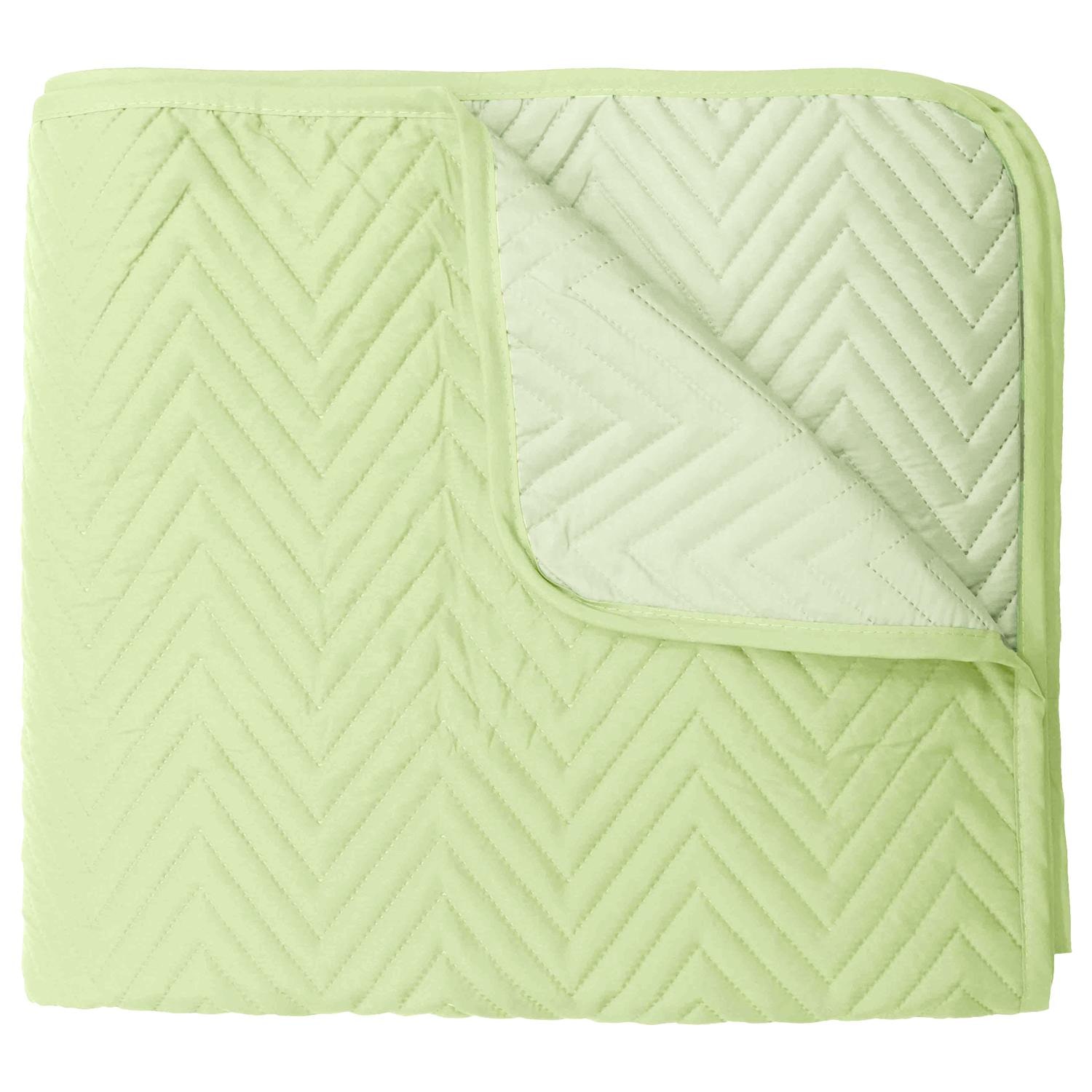 Couvre-lit vert 200 x 220 cm