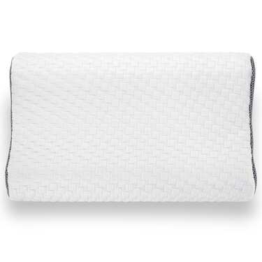 2 oreillers cervicaux viscoélastiques Sleezzz Premium, 50 x 32 x 11 cm, avec housse double en tissu agréable au toucher