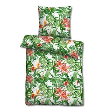 Draps de lit en microfibre seersucker 135 x 200 + 80 x 80 cm en pack de 4