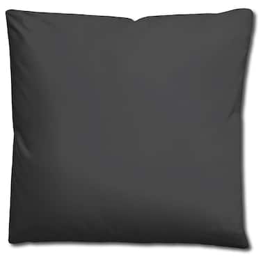 Lot de 2 draps réversibles Sleezzz® Renforcé gris foncé/blanc 135 x 200 + 80 x 80 cm