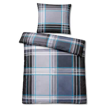 Lot de deux draps de lit en coton fin 135 x 200 cm + 80 x 80 cm