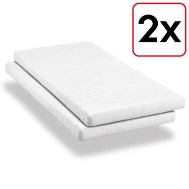 Retour en ligne du matelas en mousse confort K10 90 x 200 cm Twin, hauteur 10 cm, niveau de fermeté H3