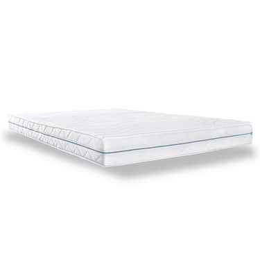 Matelas ergonomique 180x200 cm 7 zones Supportho Premium, hauteur 18 cm, degré de fermeté H2/H3 + 2 x CloudComfort Basic set de lit microfibre 135 x 200 cm + 80 x 80 cm