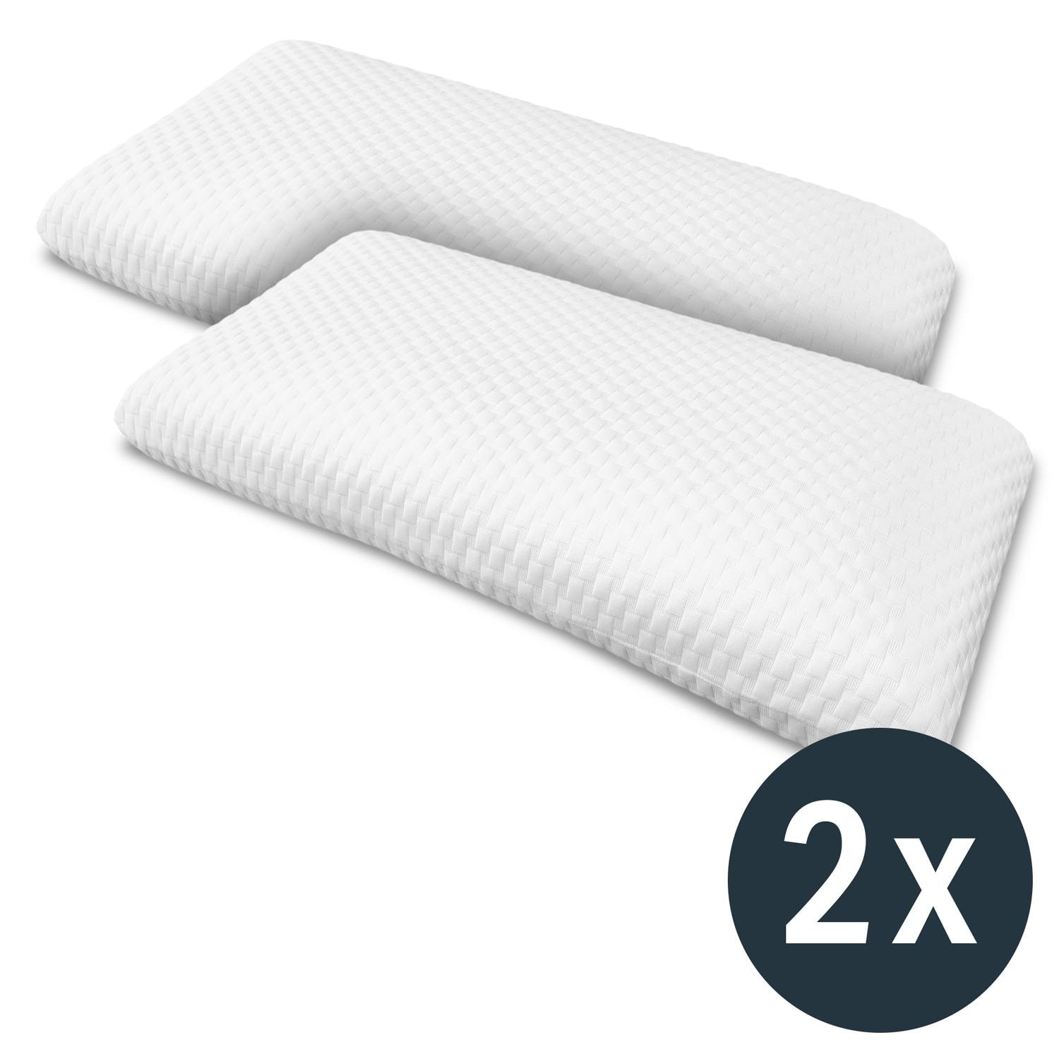 Lot de deux oreillers cervicaux Sleezzz® Diamond Visko Air