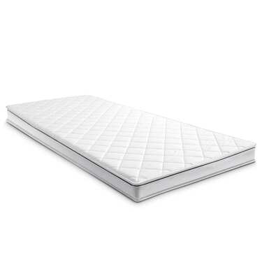 7 zonų kišeninių spyruoklių branduolio čiužinys "Sleezzz Smart" 100 x 200 cm, aukštis 21 cm, kietumo lygis H2/H3