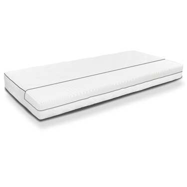 Matelas 7 zones Sleezzz Superior 90 x 200 cm, épaisseur 21 cm, degré de fermeté H3/H4 + surmatelas / surmatelas 90 x 200 cm