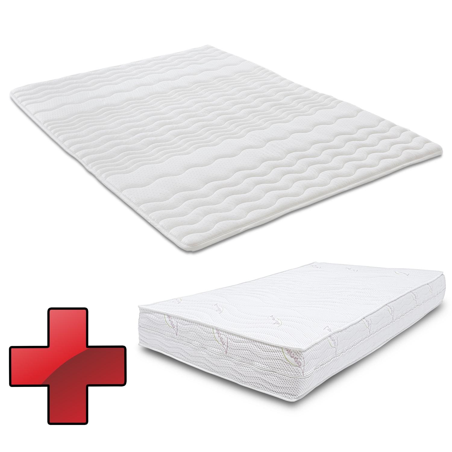 Supportho Lavender 90 x 200 cm H2/H3 + surmatelas 90 x 200 cm