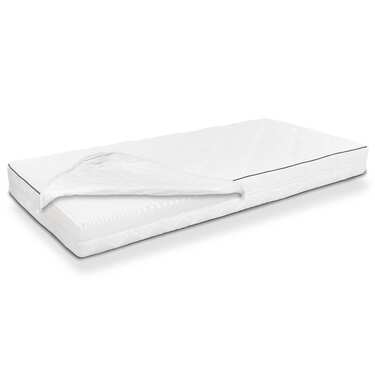Matelas 7 zones Sleezzz Superior 90 x 200 cm, épaisseur 21 cm, degré de fermeté H3/H4 + surmatelas / surmatelas 90 x 200 cm