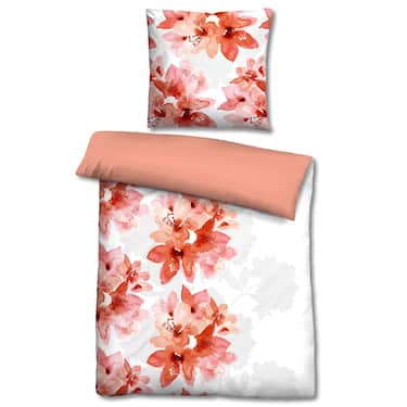 Lot de deux draps de lit Castell Biber 135 x 200 cm + 80 x 80 cm