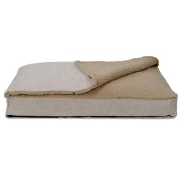 120 x 80 x 11 cm Tapis pour chiens en flocons de gel taille XL avec couverture amovible