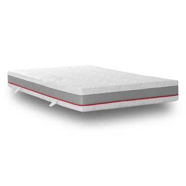 Retour en ligne : matelas à ressorts ensachés 7 zones Sleezzz Premium 180 x 200 cm, hauteur 23 cm, niveau de fermeté H2/H3