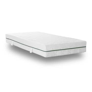 Retour en ligne Matelas à ressorts ensachés 7 zones Sleezzz Smart 90 x 190 cm, hauteur 21 cm, degré de fermeté H2/H3