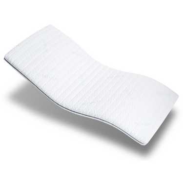 Topper en mousse froide Supportho Premium Topper 80 x 200 cm H3, hauteur 9 cm, degré de fermeté H3 avec housse antibactérienne