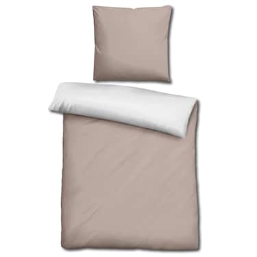 Sleezzz® Renforcé Réversible beige/blanc 135 x 200 + 80 x 80 cm