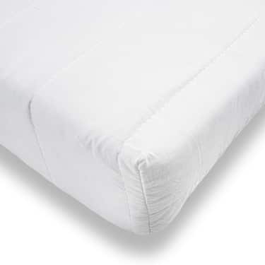 Matelas mousse confort K10 90 x 200 cm, hauteur 10 cm, degré de fermeté H3 + CloudComfort Basic set de lit en microfibre 135 x 200 cm + 80 x 80 cm