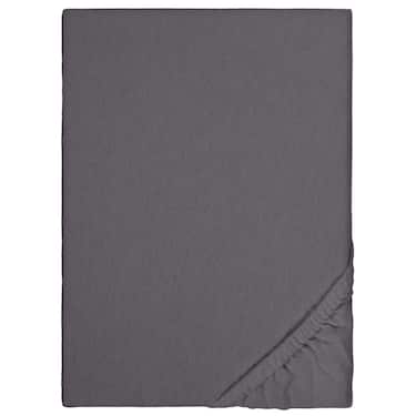 Setex ince elyaf lastikli çarşaf antrasit 90x200 cm ikili paket