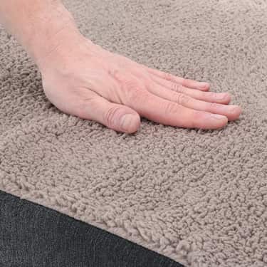 Petzzz coussin ergonomique pour chien Wormi XL 120 x 80 x 14 cm