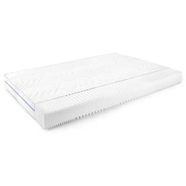 Matelas ergonomique 160x200 cm 7 zones Supportho Premium hauteur 18 cm, degré de fermeté H2/H3 + 2 x CloudComfort Basic set de lit microfibre 135 x 200 cm + 80 x 80 cm