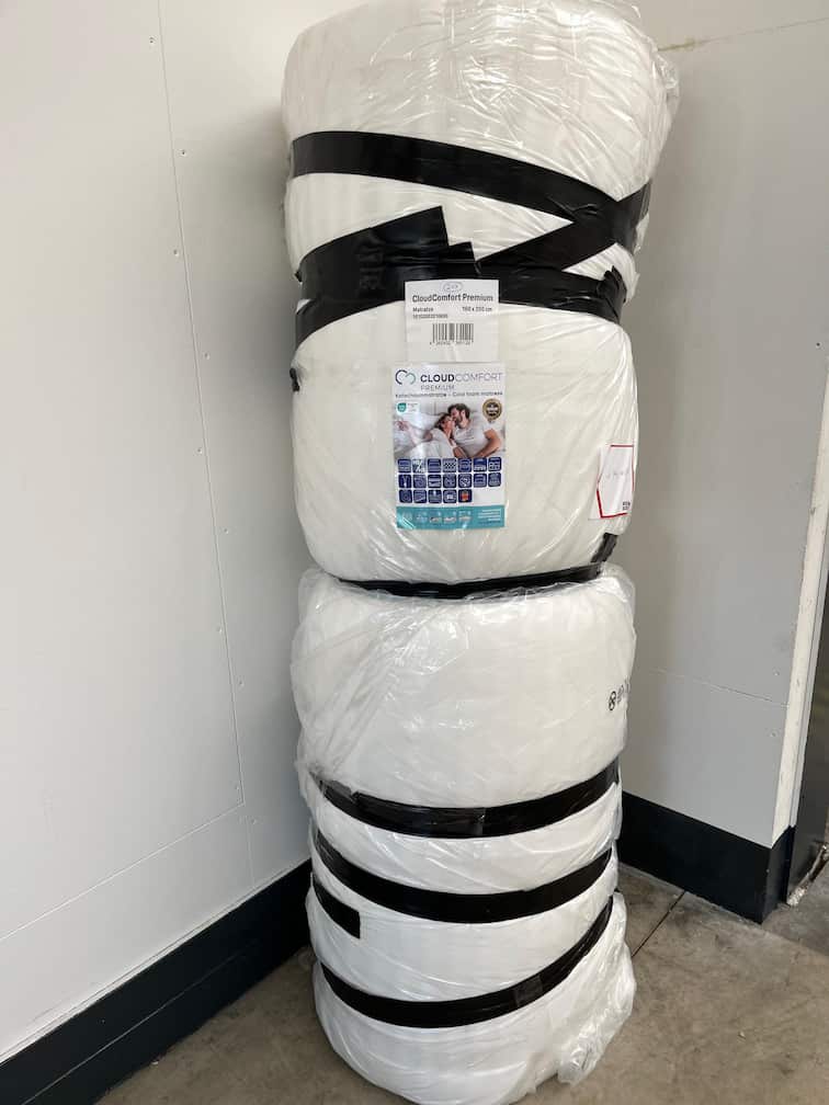Retur online Saltea CloudComfort Premium din spumă la rece 160 x 200 cm, înălțime 15 cm, nivel de fermitate H2/H3