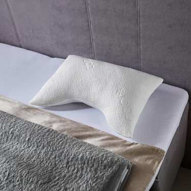 2 x Sleezzz® Cool Gel Mousse Contour Oreiller cervical 40 x 60 x 16 cm