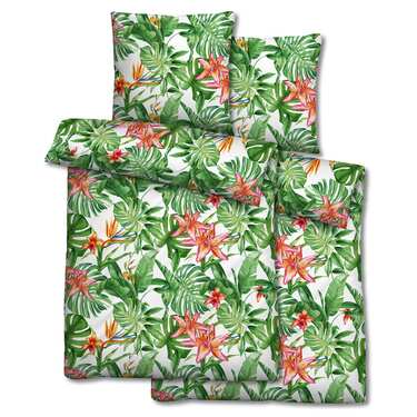 Draps de lit en microfibre seersucker 135 x 200 + 80 x 80 cm en pack de 4