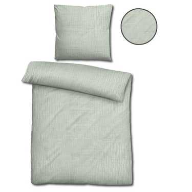 Lot de 2 parures de lit Sleezzz® mousseline vert 135 x 200 cm + 80 x 80 cm