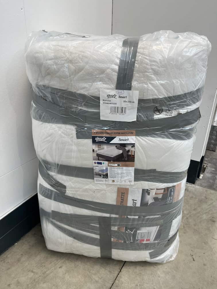 Verkkopalautus Sleezzz Smart 90 x 200 cm, korkeus 18 cm, lujuusluokka H2/H3.