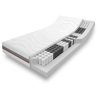 Matelas ergonomique à ressorts ensachés Sleezzz Premium 90 x 200 cm, hauteur 23 cm, degré de fermeté H2/H3