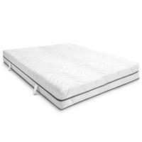 Matelas viscoélastique 7 zones Sleezzz Smart 160 x 200 cm, hauteur 18 cm, degré de fermeté H3 avec mousse à mémoire de forme Air